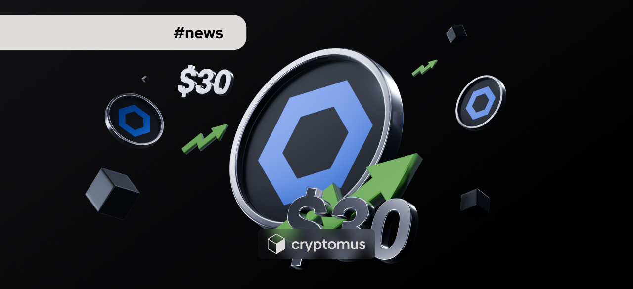 Chainlink Price Targets $30 Amid Strong Whale Demand and Network Adoption